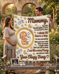 Baby With Tiny Pillow Humor Blanket